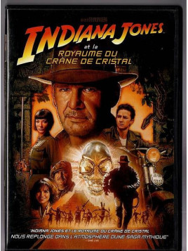 Le dvd fantastique Indiana Jones et le royaume du crane de Steven Spielberg est disponible en occasion à Ciel rouge Dijon