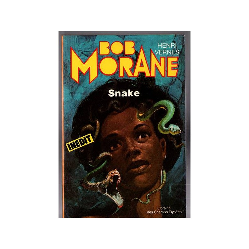 Le livre d'aventure snake dans l'univers de Bob Morane de henri Vernes est disponible en occasion à Ciel rouge Dijon