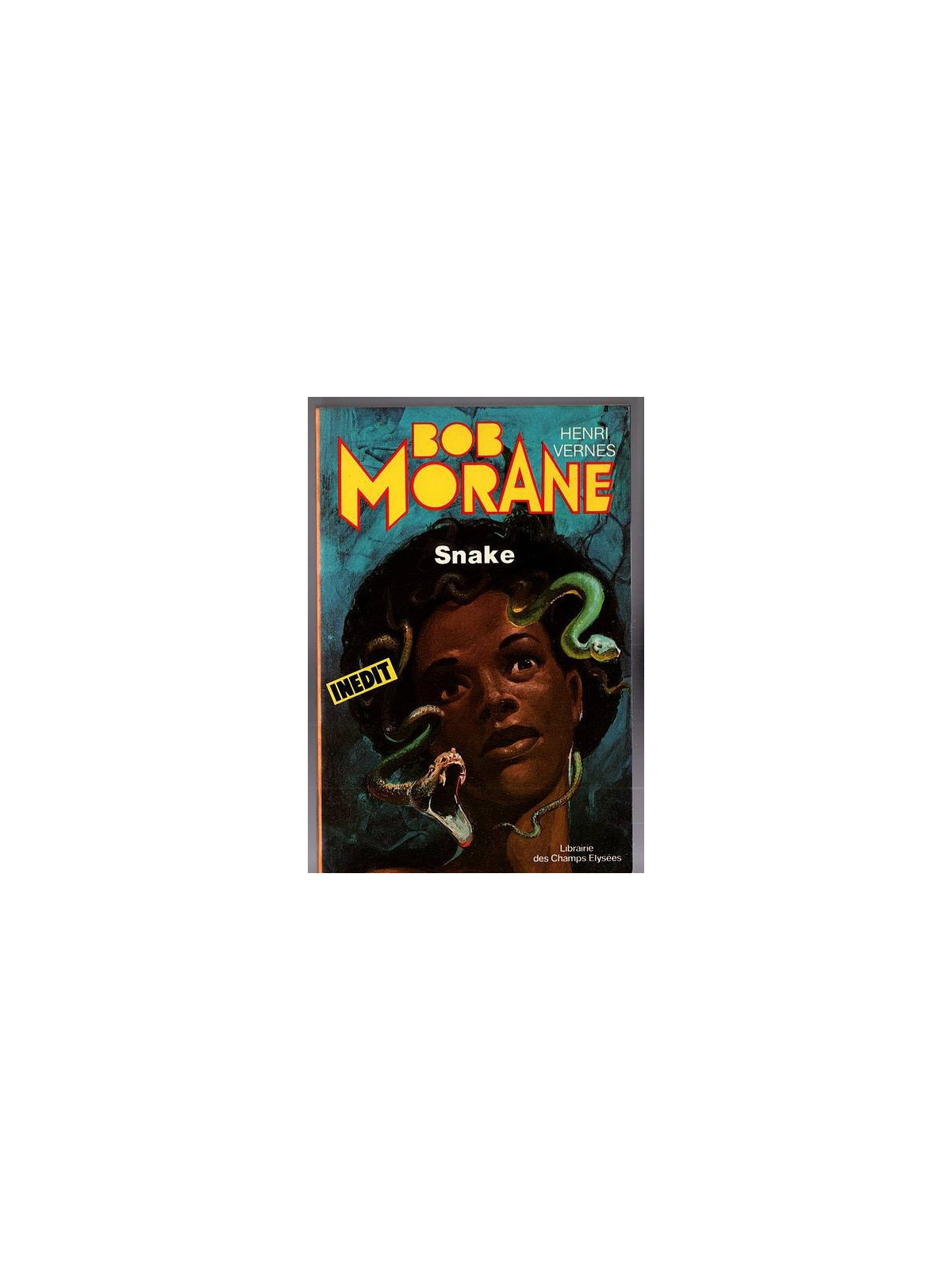 Le livre d'aventure snake dans l'univers de Bob Morane de henri Vernes est disponible en occasion à Ciel rouge Dijon