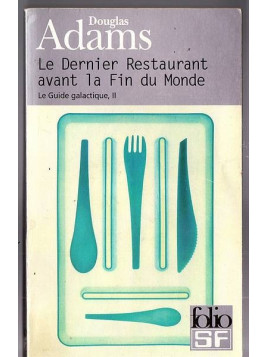 Le classique guide galactique de Douglas Adams est disponible en occasion à Ciel rouge Dijon