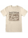 Le t-shirt Map of Hyrule de l'univers The legend of Zelda est disponible à Ciel rouge Dijon