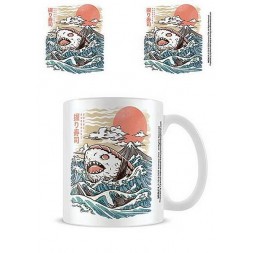 Le mug humour du studio illustrata Sharkiri sushi est disponible à Ciel rouge Dijon