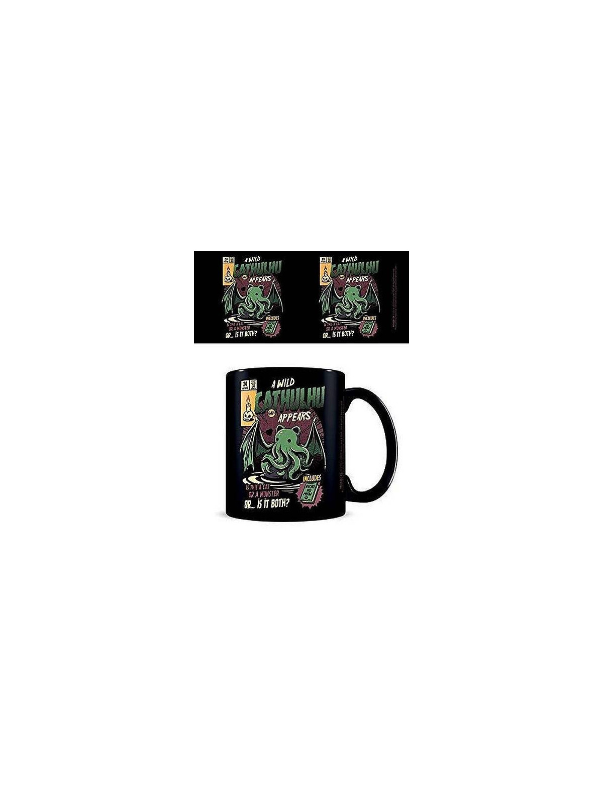 Le mug humour du studio illustrata Cathulhu est disponible à Ciel rouge Dijon
