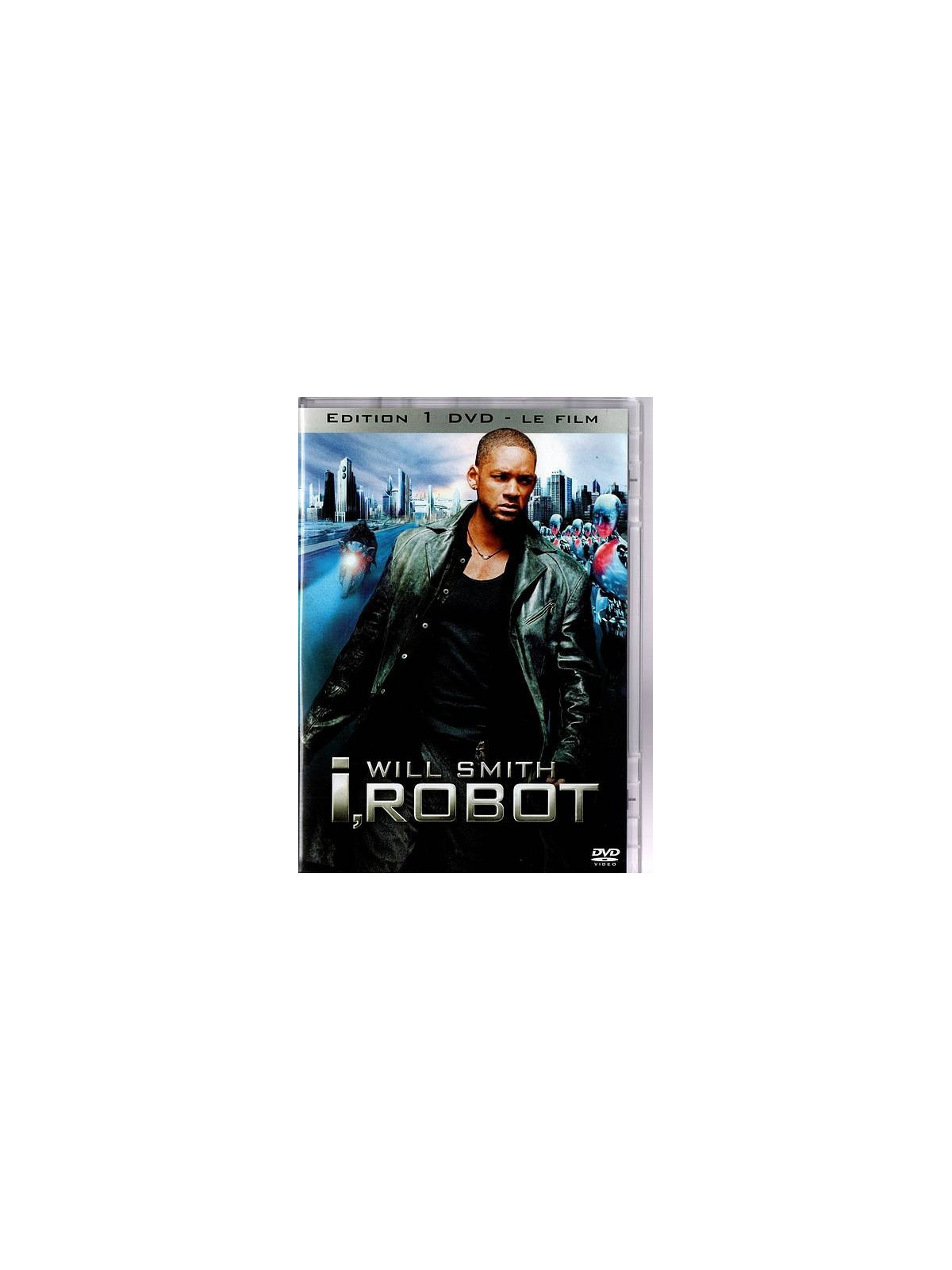 Le film de Alex Proyas : I, robot est en stock en dvd au magasin ciel rouge à Dijon