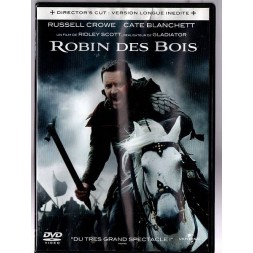 Le film de Ridley Scott : Robin des bois est en stock en dvd au magasin ciel rouge à Dijon