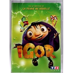 Le film de Tony Leondis : Igor est en stock en dvd au magasin ciel rouge à Dijon