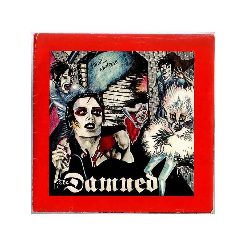 Le disque de The damned : Help / New rose est disponible en vinyle à Ciel rouge, disquaire à Dijon