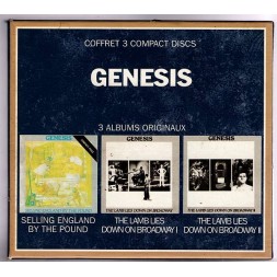 Le disque de Genesis : Selling England by the pound / The lamb lies down on Broadway est disponible en cd à Ciel rouge