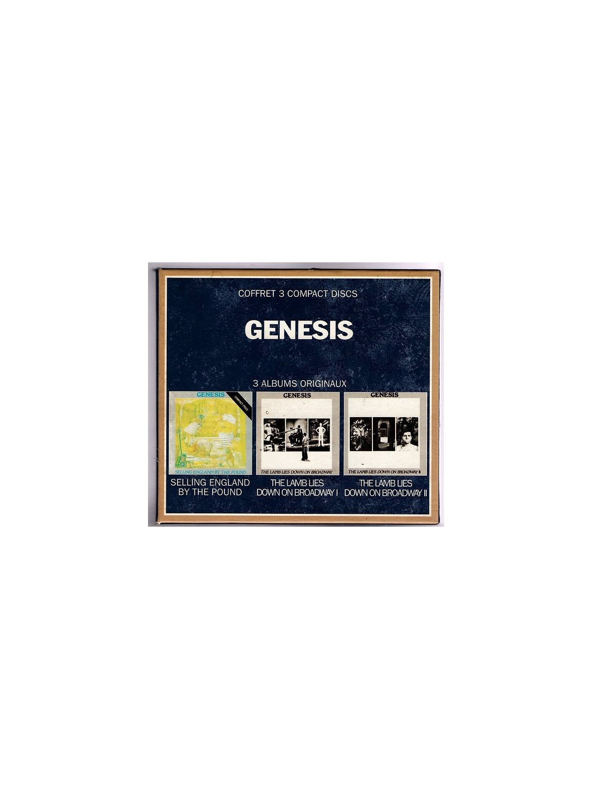Le disque de Genesis : Selling England by the pound / The lamb lies down on Broadway est disponible en cd à Ciel rouge