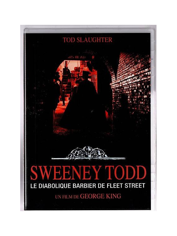 George King : Sweeney Todd – le diabolique barbier de Fleet street (DVD)