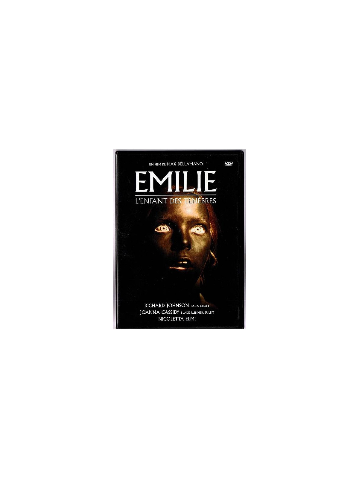 Le film de Max Dellamano : Emilie l’enfant des ténèbres est en stock en dvd à la boutique ciel rouge à Dijon