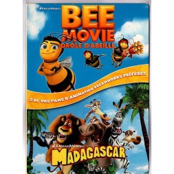Le film de Simon J. Smith & Steve Hickner / Eric Darnell & Tom McGrath : Bee movie / Madagascar est à ciel rouge