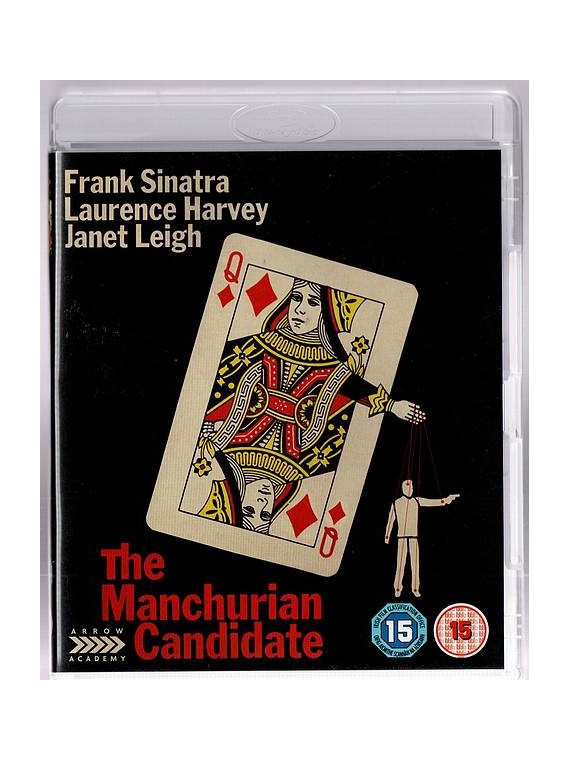 Le film de John Frankenheimer : The manchurian candidate est en stock en dvd et blu-ray à la boutique ciel rouge à Dijon