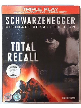 Le film de Paul Verhoeven : Total recall est en stock en dvd et blu ray à la boutique ciel rouge à Dijon