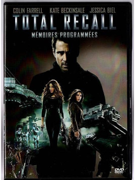 Le film de Len Wiseman : Total recall – mémoires programmées est en stock en dvd à la boutique ciel rouge à Dijon