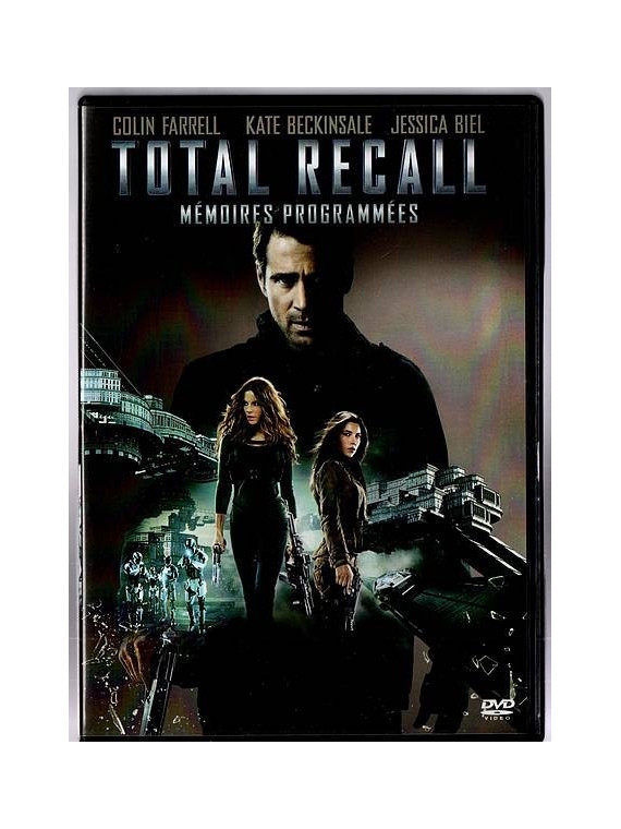 Le film de Len Wiseman : Total recall – mémoires programmées est en stock en dvd à la boutique ciel rouge à Dijon