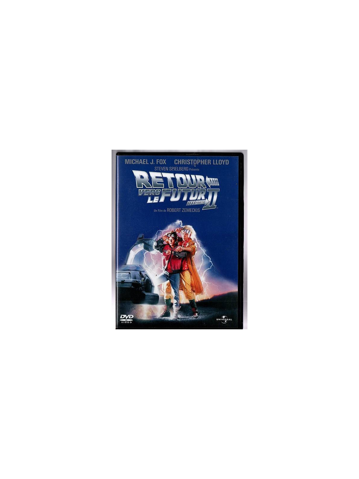 Le film de Robert Zemeckis : Retour vers le futur II est en stock en dvd à la boutique ciel rouge à Dijon