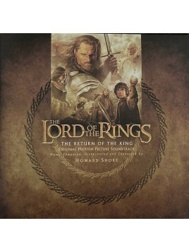 Le double vinyle de la Bo de The lord of the rings The return of the king est disponible à Ciel rouge Dijon