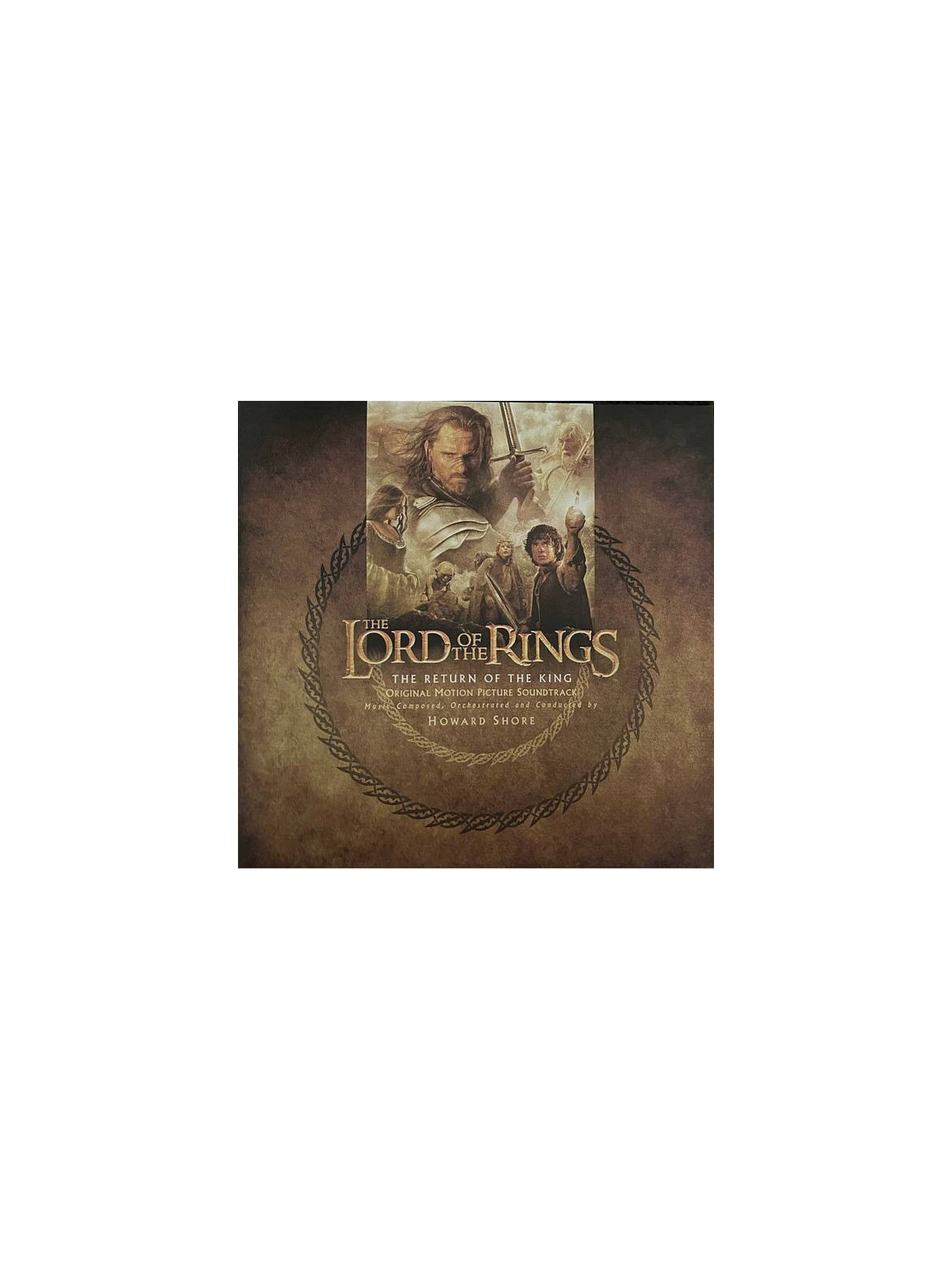 Le double vinyle de la Bo de The lord of the rings The return of the king est disponible à Ciel rouge Dijon