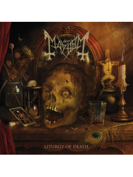 Le disque de Mayhem : Liturgy of death est en stock en cd chez le disquaire Ciel rouge à Dijon