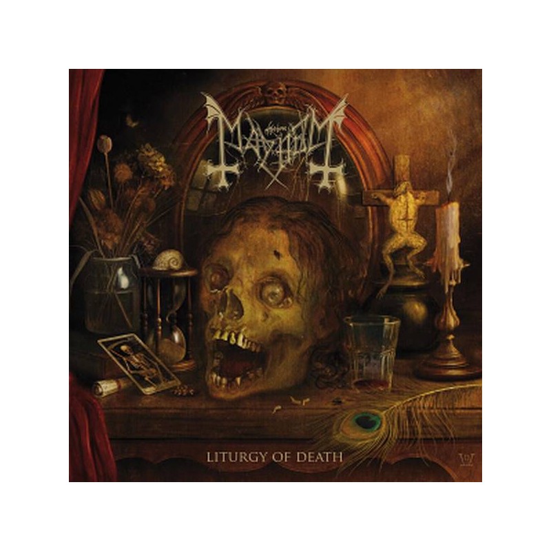 Le disque de Mayhem : Liturgy of death est en stock en cd chez le disquaire Ciel rouge à Dijon