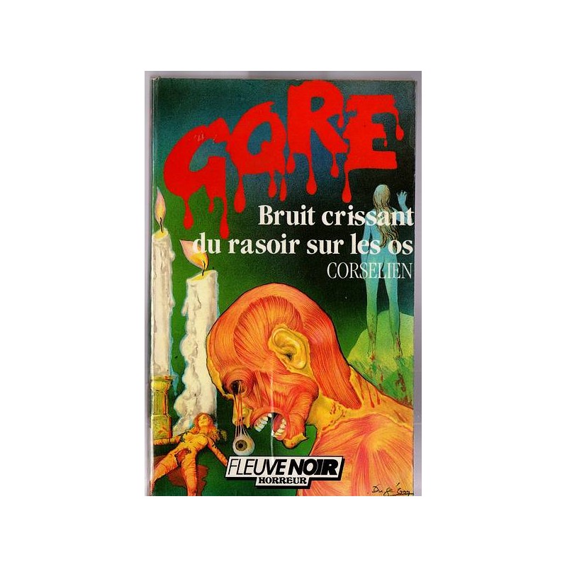 Le livre de Corsélien : Bruit crissant du rasoir sur les os est en stock à la librairie ciel rouge à Dijon