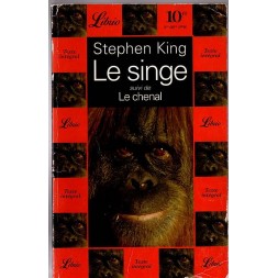 Le livre de Stephen King : Le singe suivi de Le chenal est en stock à la librairie ciel rouge à Dijon