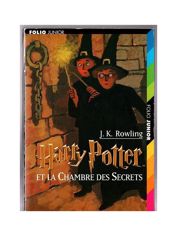 Le livre de J. K. Rowling : Harry Potter et la chambre des secrets est en stock à la librairie ciel rouge à Dijon