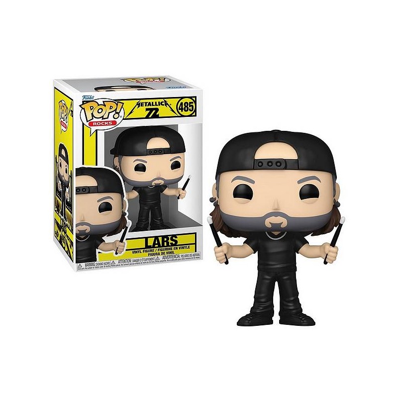 la Figurine pop! Metallica : 72 seasons Lars (N° 485) est en stock au magasin ciel rouge à Dijon