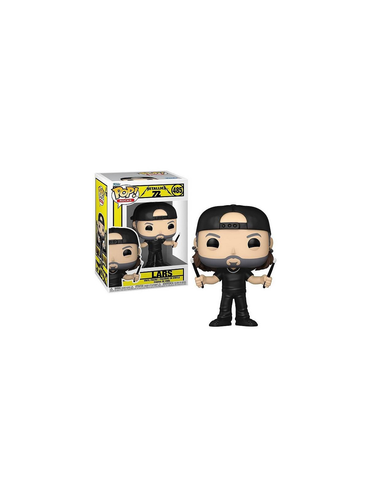 la Figurine pop! Metallica : 72 seasons Lars (N° 485) est en stock au magasin ciel rouge à Dijon