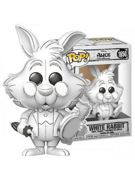 la Figurine pop! Disney Alice in wonderland : sketched White rabbit (N° 1650) est en stock au magasin ciel rouge à Dijon