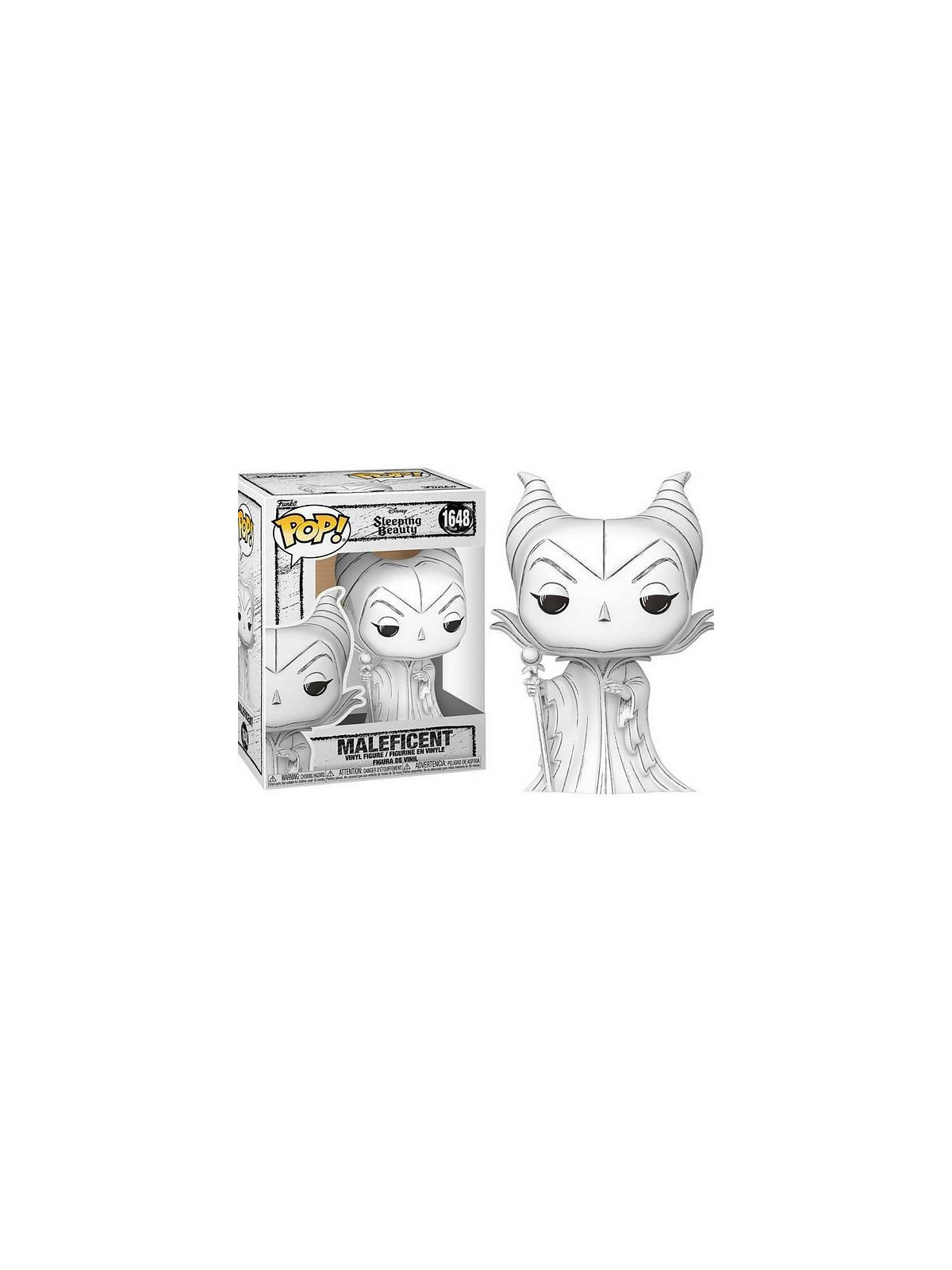 la Figurine pop! Disney Sleeping beauty : sketched Maleficent (N° 1648) est en stock au magasin ciel rouge à Dijon
