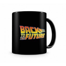 le Mug Back to the future : logo est en stock au magasin ciel rouge à Dijon