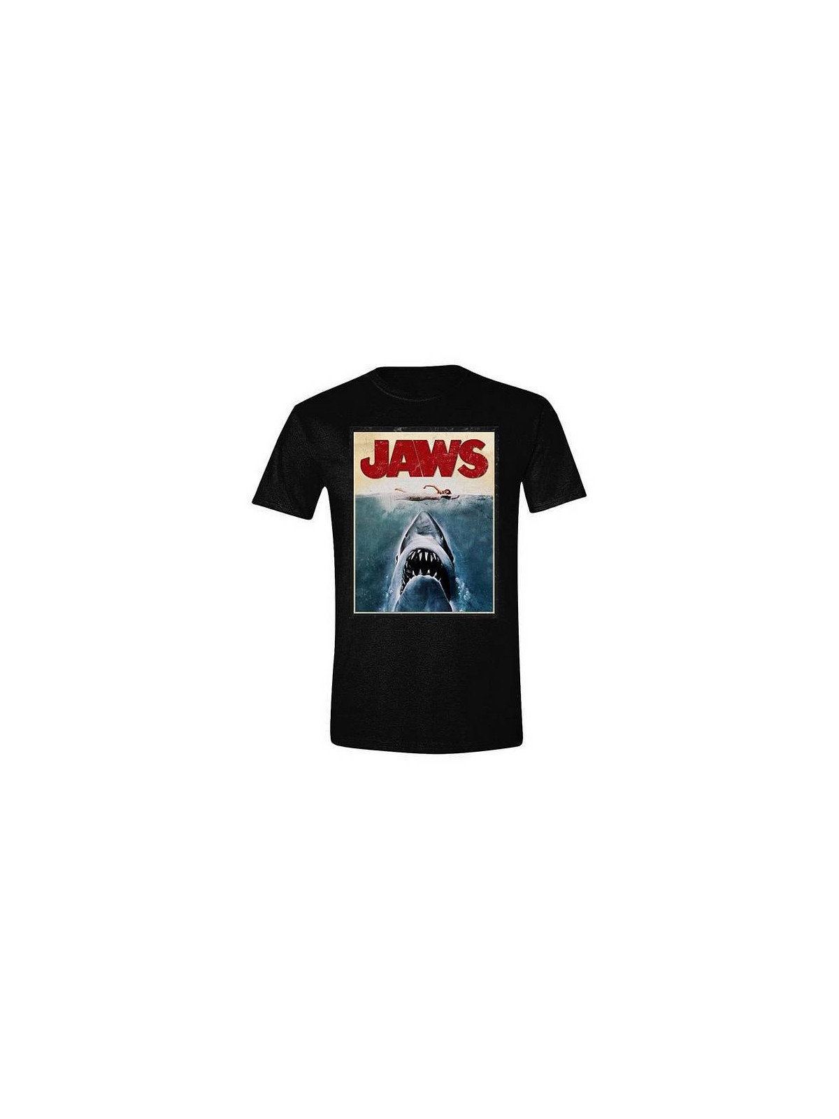 le T-shirt Jaws : poster est en stock au magasin ciel rouge à Dijon