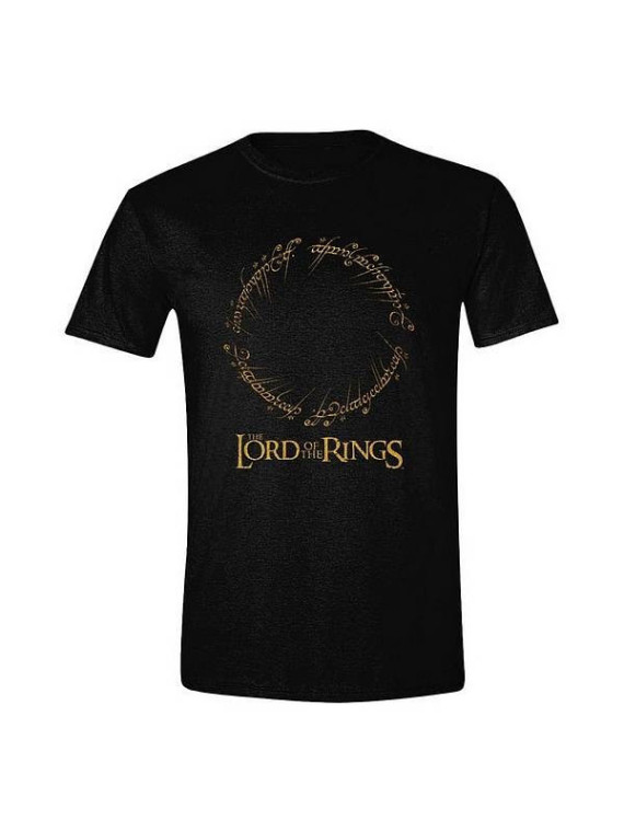 le T-shirt The lord of the rings : Logo ring gold est en stock à la boutique Ciel rouge à Dijon