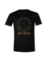 le T-shirt The lord of the rings : Logo ring gold est en stock à la boutique Ciel rouge à Dijon