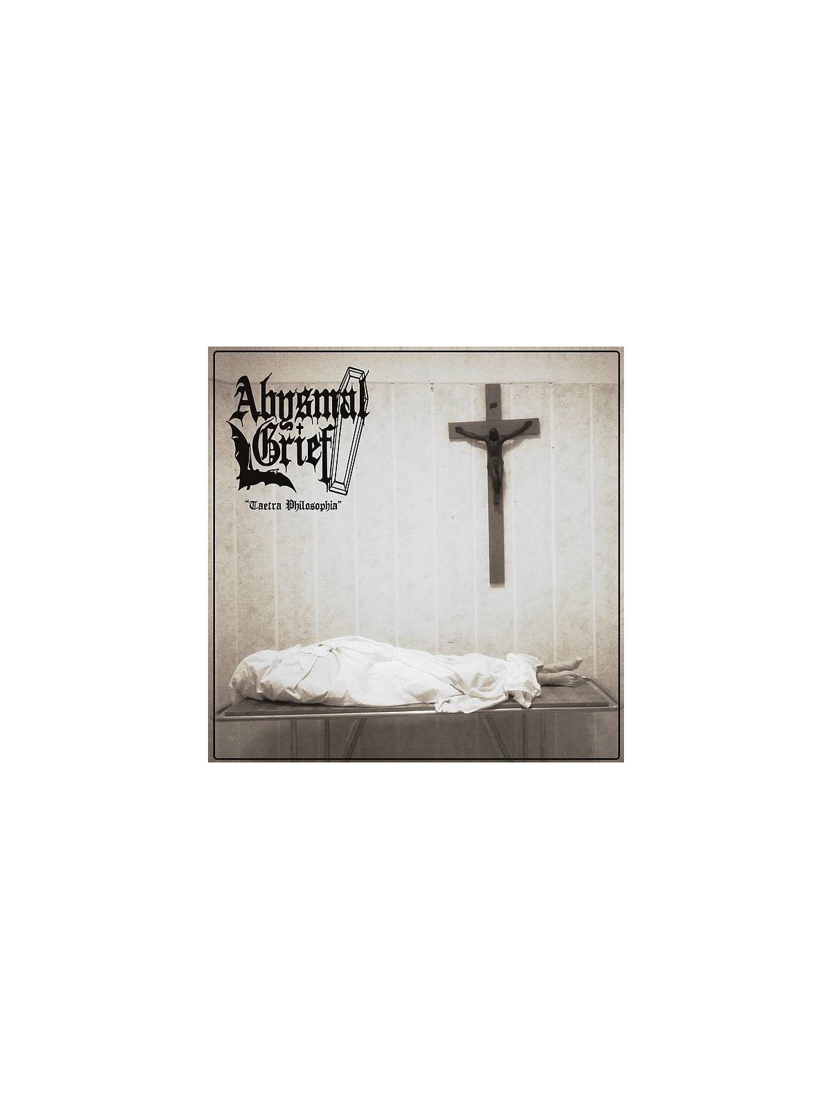 Le disque de Abysmal grief : Taetra philosophia est disponible en vinyle à ciel rouge, disquaire à Dijon