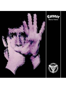 Le disque de Coroner : Mental vortex est disponible en vinyle à ciel rouge, disquaire à Dijon