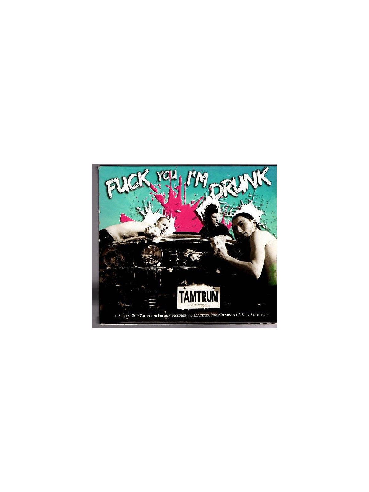 Le disque de Tamtrum : Fuck you I’m drunk / Stronger than cats est en stock en CD à Ciel rouge, disquaire à Dijon