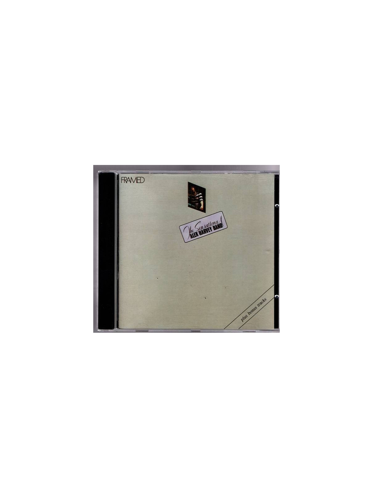 Le disque de The sensational Alex Harvey band : Framed est en stock en CD à Ciel rouge, disquaire à Dijon