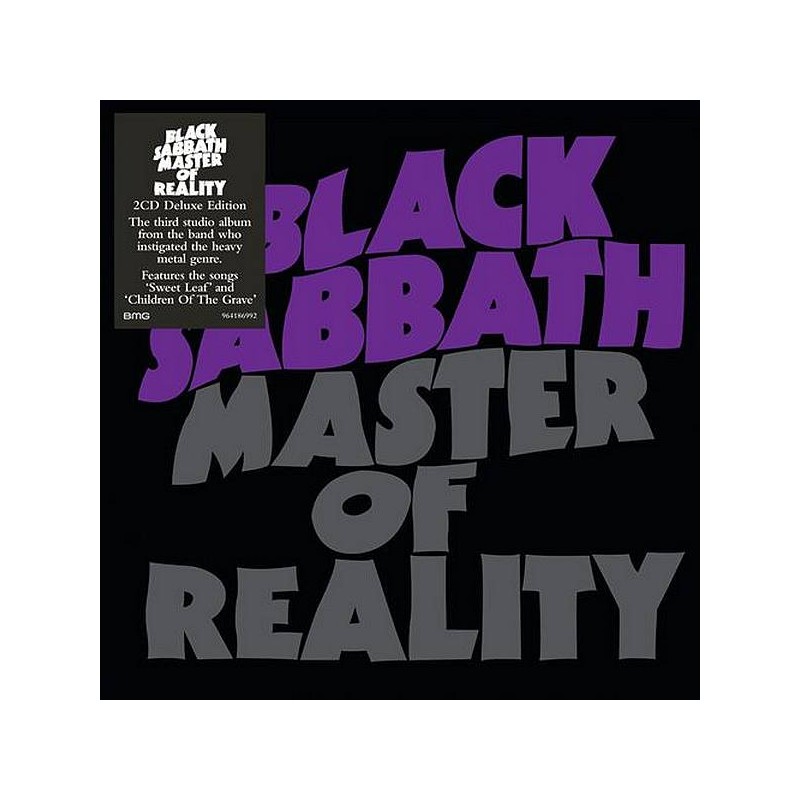 Le disque de Black sabbath : Master of reality est en stock en CD à ciel rouge, disquaire à Dijon