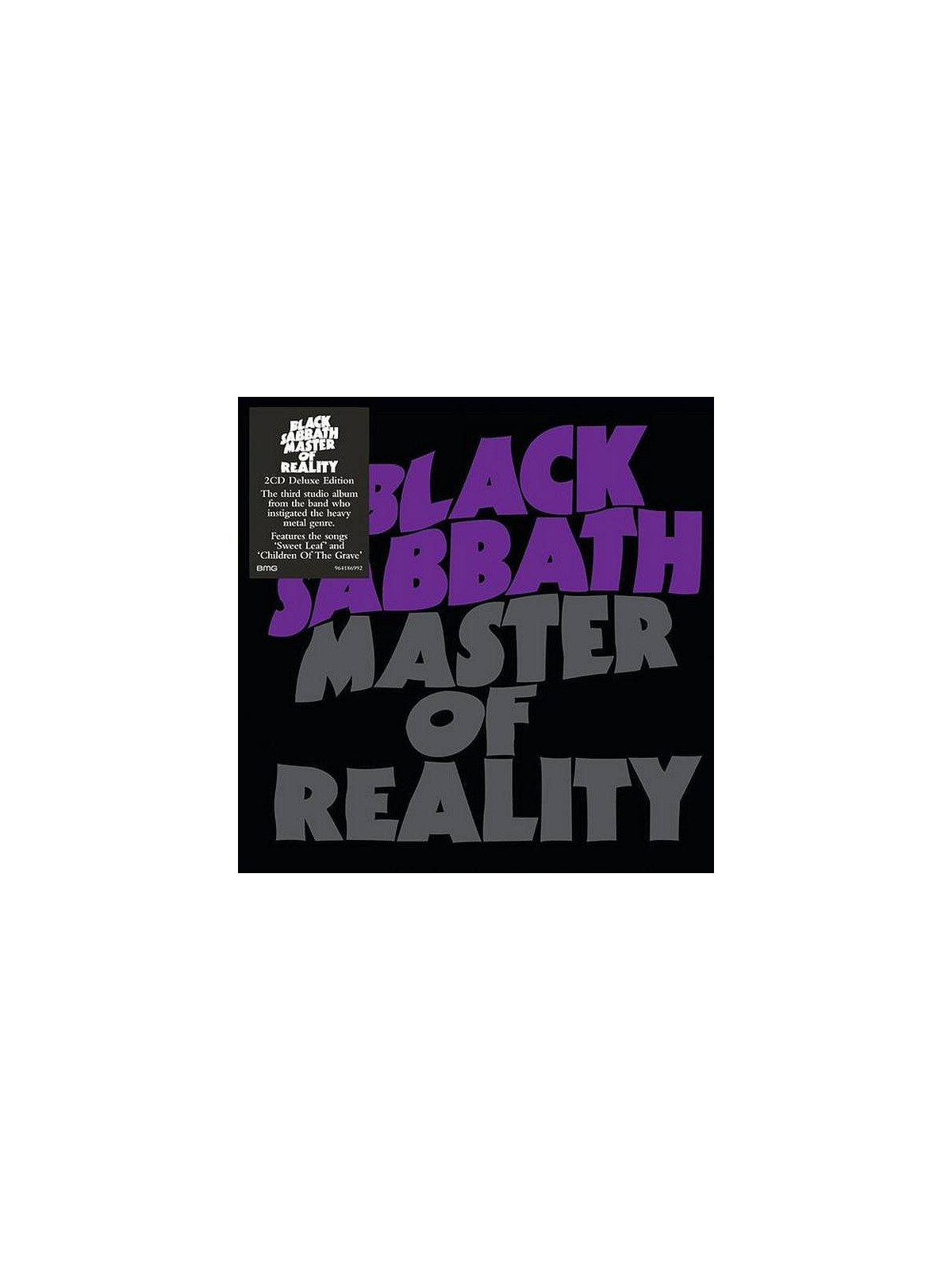 Le disque de Black sabbath : Master of reality est en stock en CD à ciel rouge, disquaire à Dijon