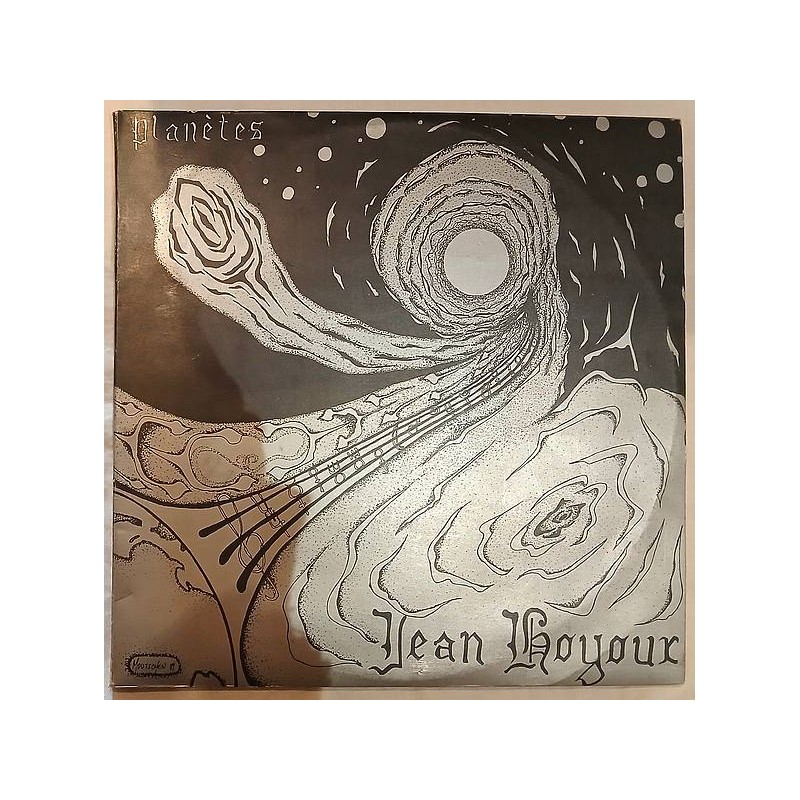 le disque de Jean Hoyoux : Planètes est en stock en vinyle à ciel rouge, disquaire à Dijon