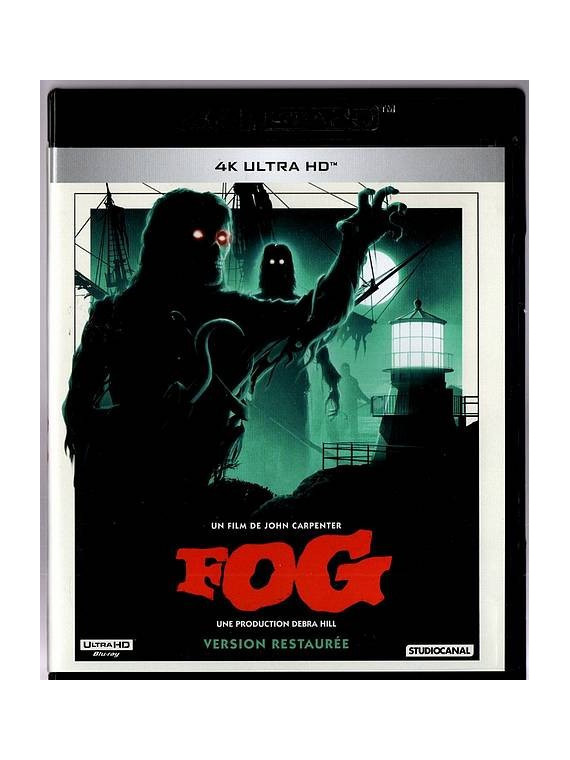 Le film de John Carpenter : Fog est en stock en 4k ultra hd au magasin ciel rouge à Dijon