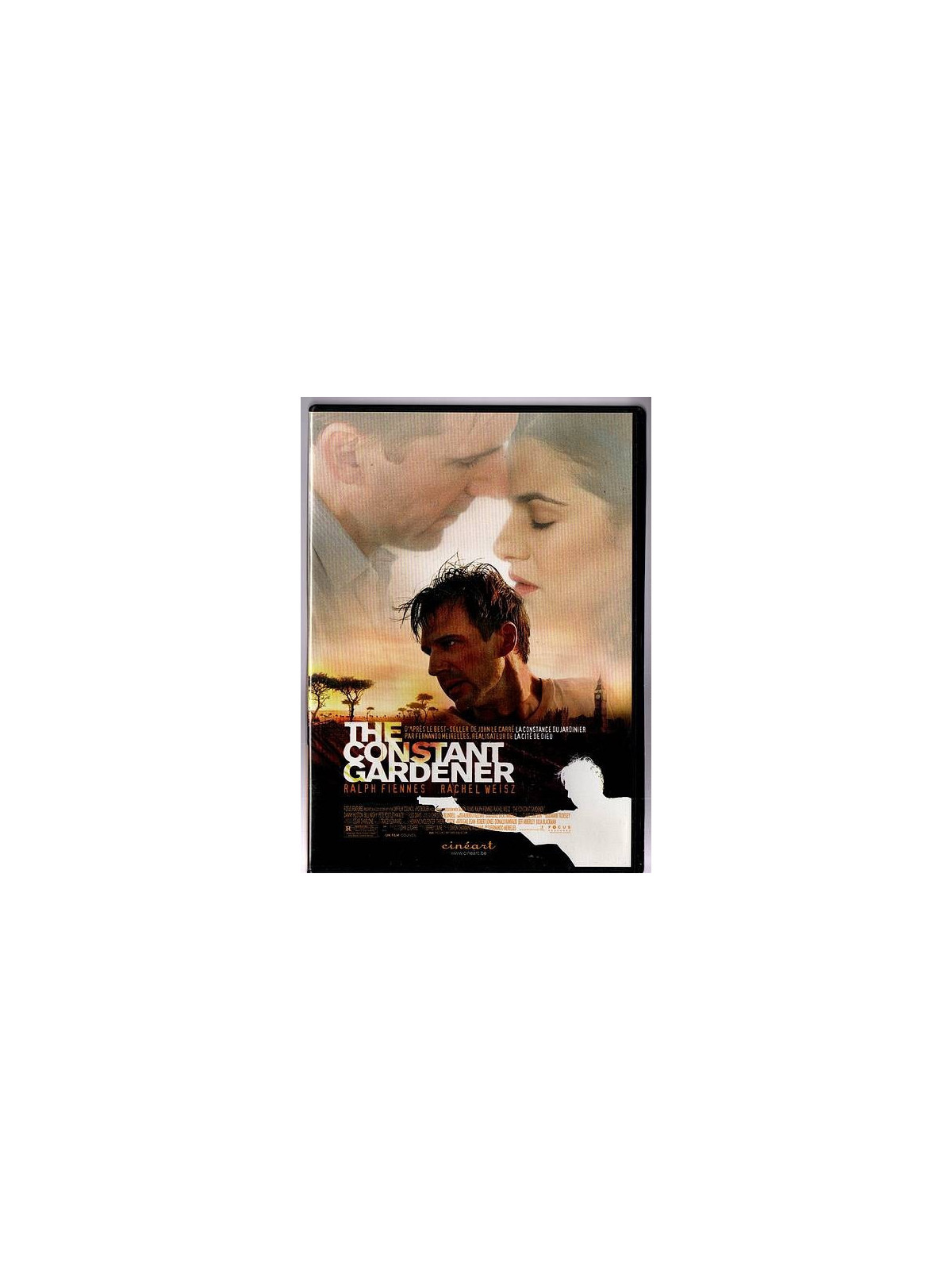 Le film de  Fernando Meirelles : The constant gardener est en stock en dvd au magasin ciel rouge à Dijon