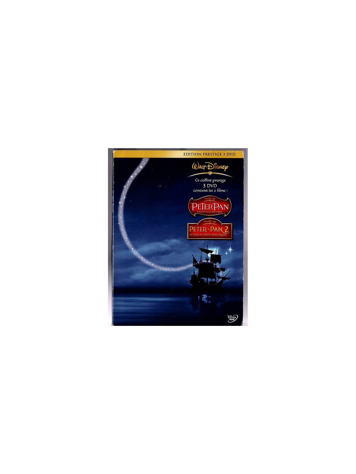 Peter Pan / Peter Pan 2 : retour au pays imaginaire est en stock en dvd au magasin ciel rouge à Dijon