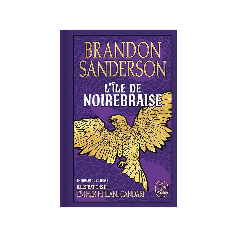 Le livre fantasy L'île de Noirebraise de Brandon Sanderson est disponible à Ciel rouge Dijon