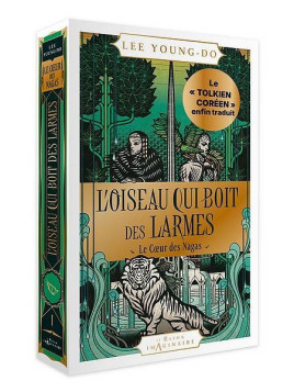 Le livre de fantasy Le coeur des nagas 1 l'oiseau qui boit des larmes est disponible à Ciel rouge Dijon