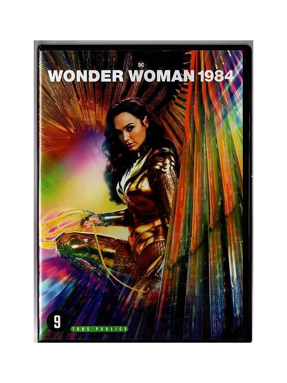Le film de Patty Jenkins : Wonder woman 1984 est en stock en dvd au magasin ciel rouge à Dijon