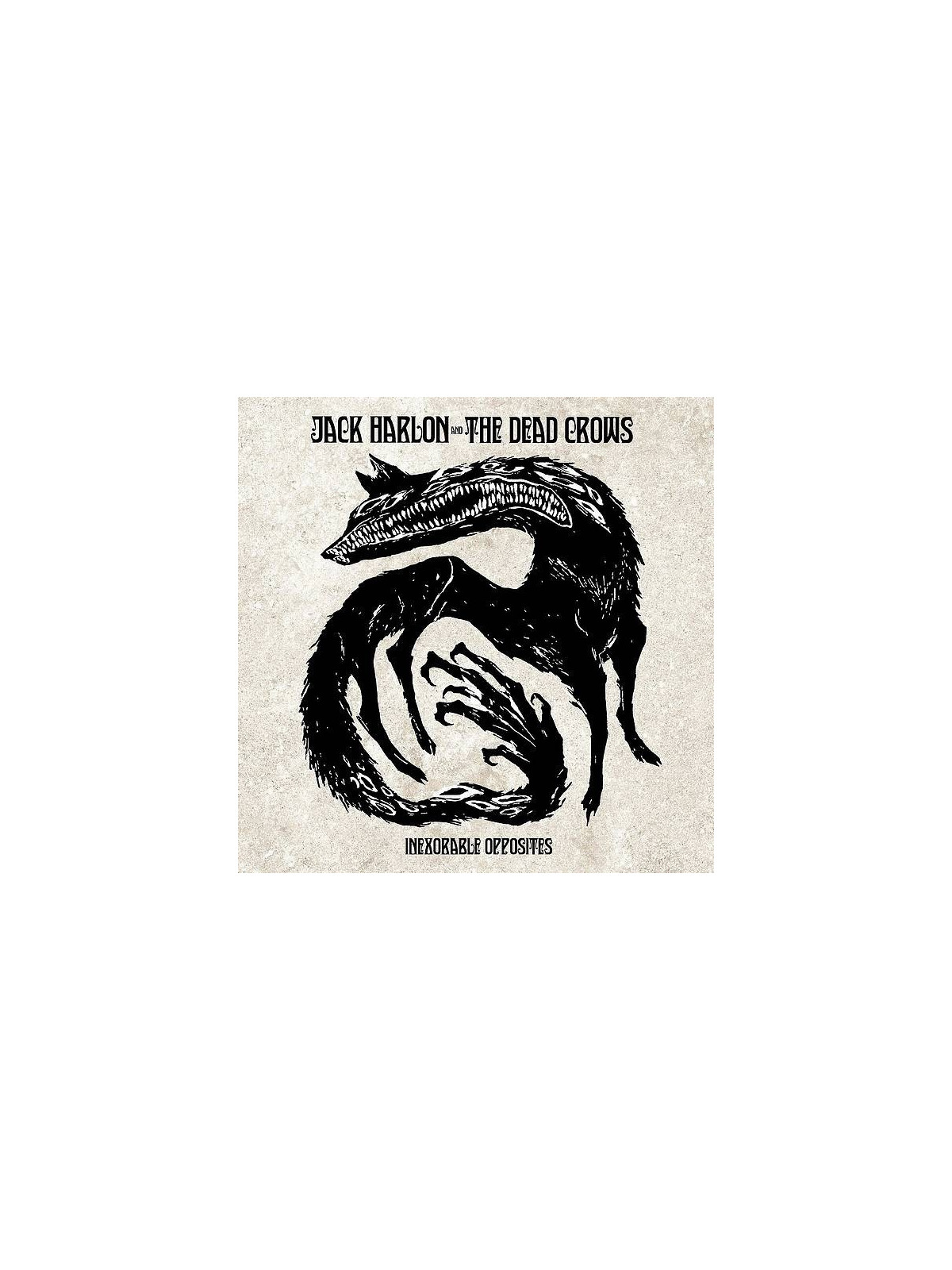 Le cd rock Inexorable opposites de Jack Harlon and the dead crows est disponible à Ciel rouge Dijon